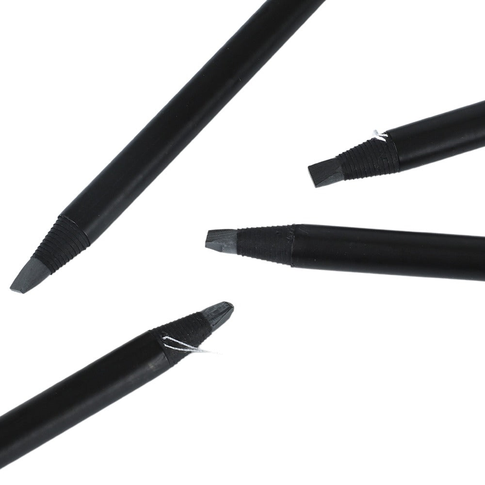 BROW SLAYER - LUXUARY SILK EYEBROW PENCIL - 4 PCS BLACK